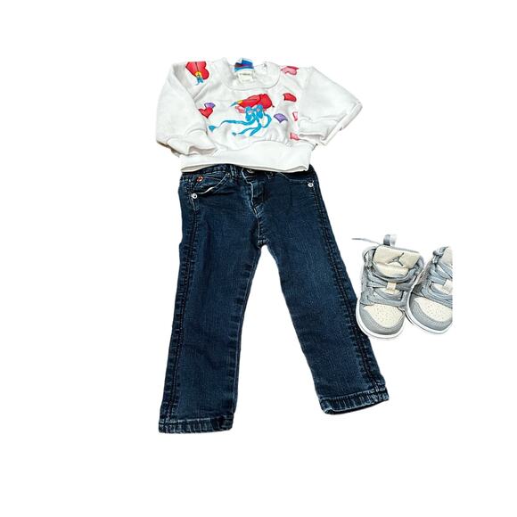 Hudson Kids 12M Stretchy Skinny Jeans- Designer - Picture 9 of 9